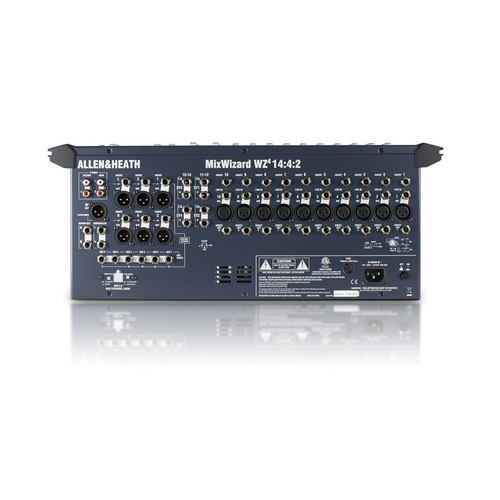 Allen & Health Wizard 14:4:2 4 Bus Mixer. 10 Mic/Line inputs, 2 Dual Stereo inputs
