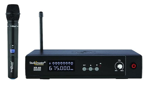 Studiomaster XR Series Wireless Microphone UHF XR60H
