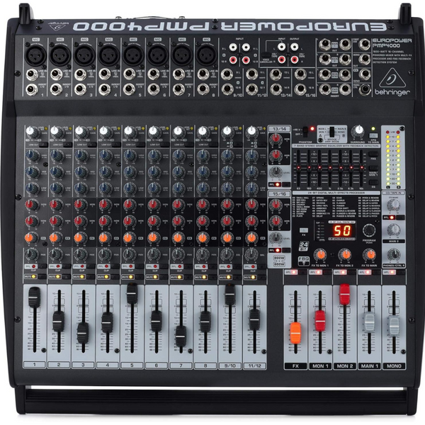 【完動品】BEHRINGER PMP4000 EUROPOWER Behringer Europower PMP4000 PA Mixer - behringer mixer | Eleek