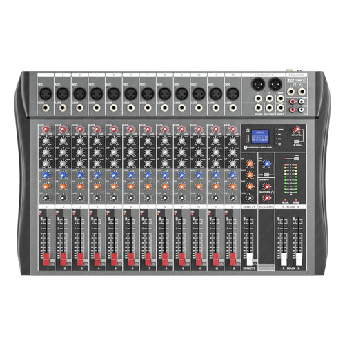 DaBeatz CT-12 12 Channel Audio Mixer