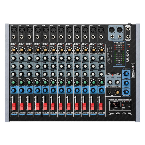 DaBeatz SM120X 12 Channel Audio Mixer
