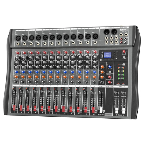 DaBeatz CT-12 12 Channel Audio Mixer