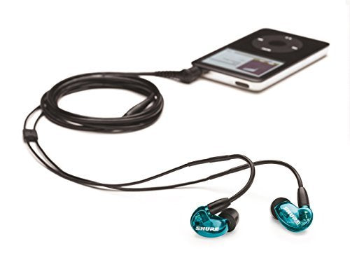 Shure SE215 Earphone, Blue (SE215SPE-A)