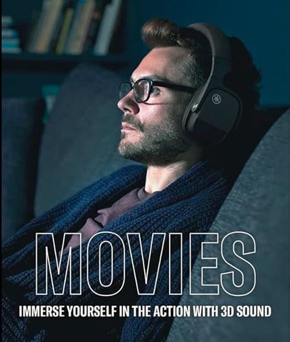 Yamaha YH-L700A 3D Sound Field, Bluetooth Wireless Over Ear Headphone, Advance Noise Canceling, Ambient Sound, Listening Optimizer, Black, with mic (YH-L700A Black)