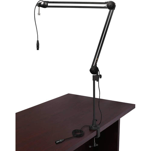 Electro-Voice RE20 Broadcast Announcer Microphone (Black) Bundle with Mic Shockmount & Broadcast Arm,XLR