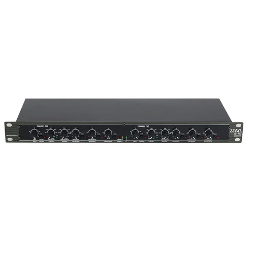 DaBeatz Multi Effect Processor Crossover, High-Precision Stereo 2 Way / 3 Way/Mono 4 Way Crossover - 234XL