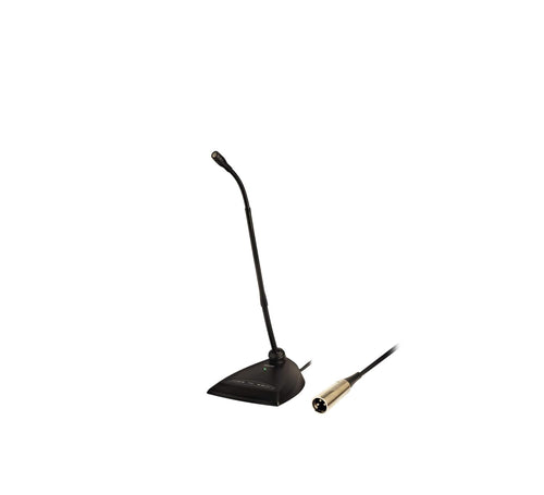 Shure MX412D/C | Cardioid Microflex Desktop Gooseneck Condenser Microphone with Base and Cable