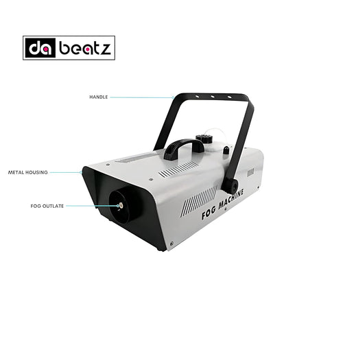 DaBeatz 1200W Fog & Haze Machine Remote Controlled