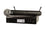Shure BLX24R/SM58 UHF Wireless Microphone System - Perfect for Church, Karaoke, Vocals - 14-Hour Battery Life, 300 ft Range | SM58 Handheld Vocal Mic, Single Channel Rack Mount Receiver | H11 Band