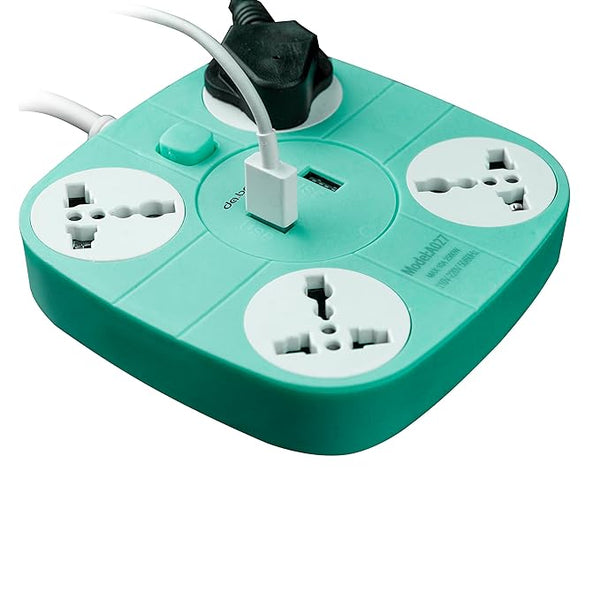 DaBeatz A027-Turquoise Blue Extension Cord | Eleek