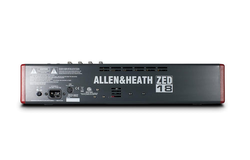 Allen Heath ZED-18 18-Channel USB Mixer