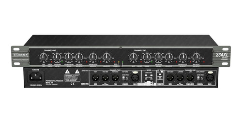 DaBeatz Multi Effect Processor Crossover, High-Precision Stereo 2 Way / 3 Way/Mono 4 Way Crossover - 234XL