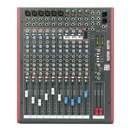 Allen & Heath ZED-14 - 14-Channel Mixer with USB I/O