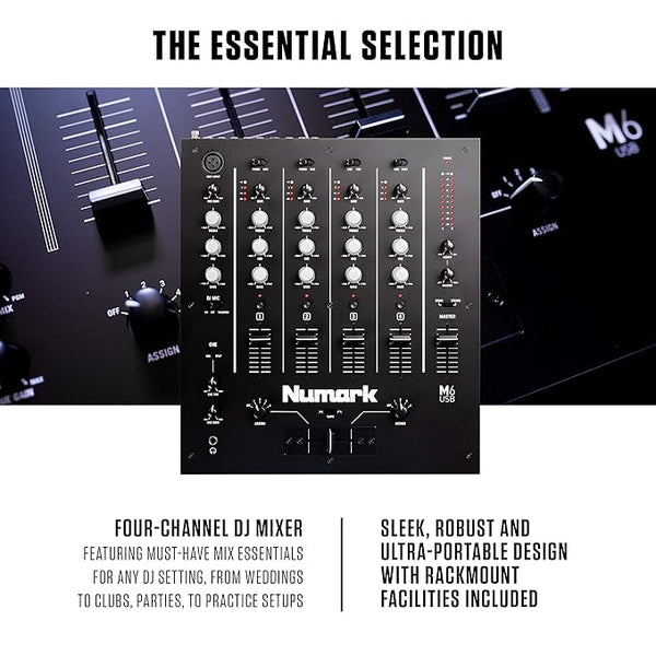 Numark M6 DJ Mixer - numark dj mixer | Eleek