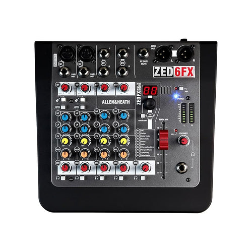 Allen & Heath ZED-6FX Analog Mixer
