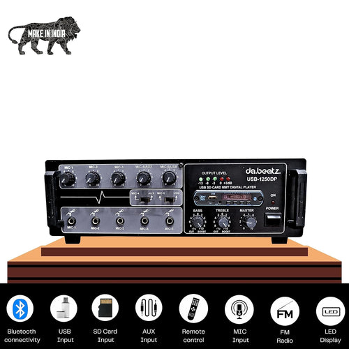 Dabeatz 120 watt Professional Power PA Amplifier