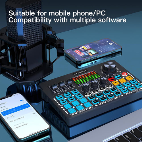 Xclamor 48V Live Streaming Sound Card